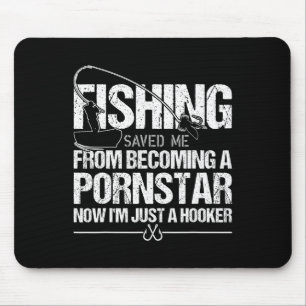 Fishing Saved Me From Becoming A Star Mouse Mat