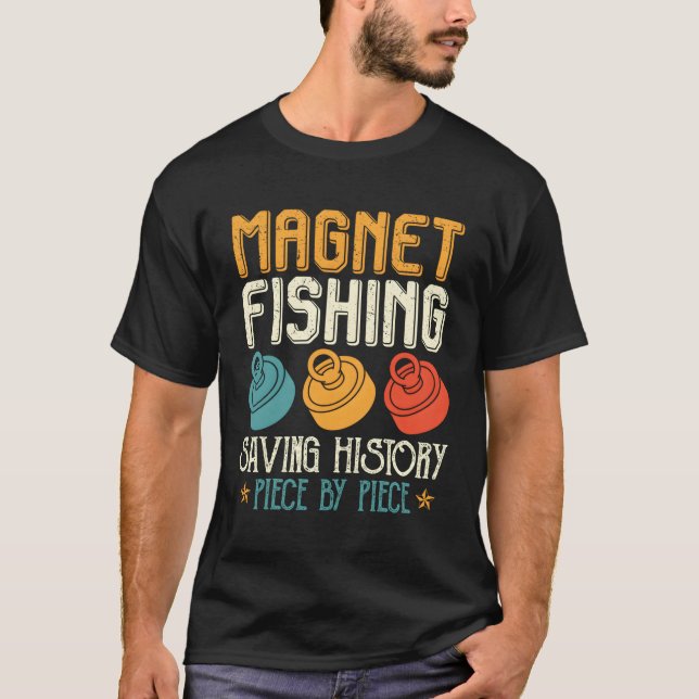 Fishing Saving History Fisher Ic T-Shirt (Front)