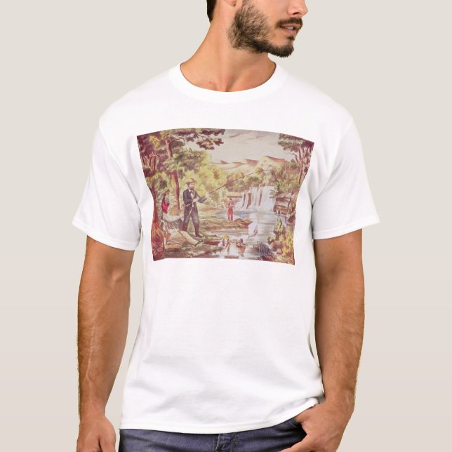 Fishing Scene T-Shirt (Front)