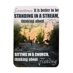 Fishing Sentiments magnet