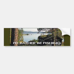 Fishing Shack Bumper Sticker