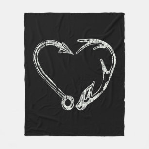 Fishing & Shed Hunter Antler Elk Deer hunting  Fleece Blanket