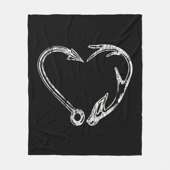 Fishing & Shed Hunter Antler Elk Deer hunting  Fleece Blanket (Front)