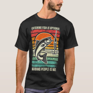 Fishing-shirt Funny Angler Fisherman Humour Funny T-Shirt