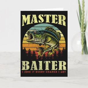 Fishing-shirt Master-byiter Funny Byss Dad Card