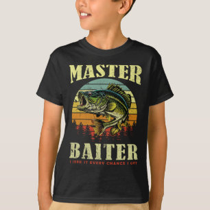 Fishing-shirt Master-byiter Funny Byss Dad T-Shirt