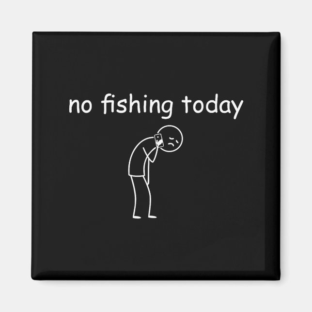 Fishing Shirts For Men - Fishing - No Fishing Toda Magnet (Front)