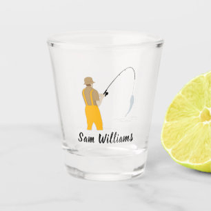 Fishing Shot Glass