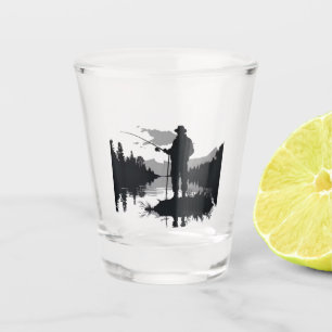 Fishing Shot Glass