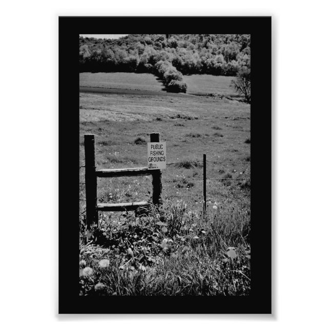 Fishing Sign (Front)