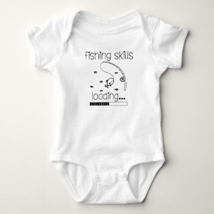 Fishing Skills Loading Baby Bodysuit