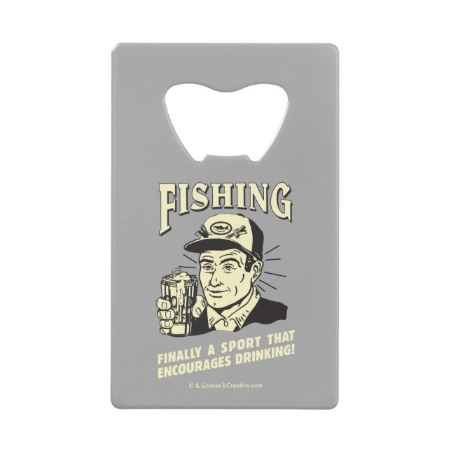 Fishing: Sport Encourages Drinking (Front)
