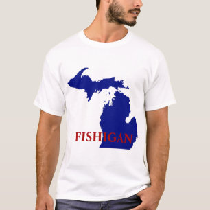 fishing sport for Michigan T-Shirt