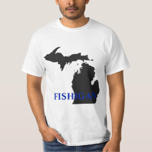 fishing sport for Michigan T-Shirt