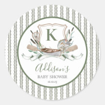 Fishing sticker, preppy fish birthday sticker