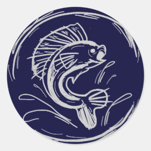Fishing stickers