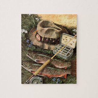 Fishing Still Life Jigsaw Puzzle