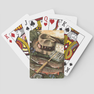 Fishing Still Life Playing Cards