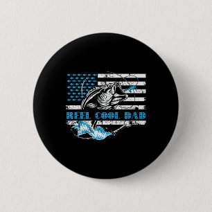 Fishing Stuff For Fathers Day 6 Cm Round Badge