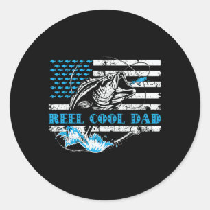 Fishing Stuff For Fathers Day  Classic Round Sticker