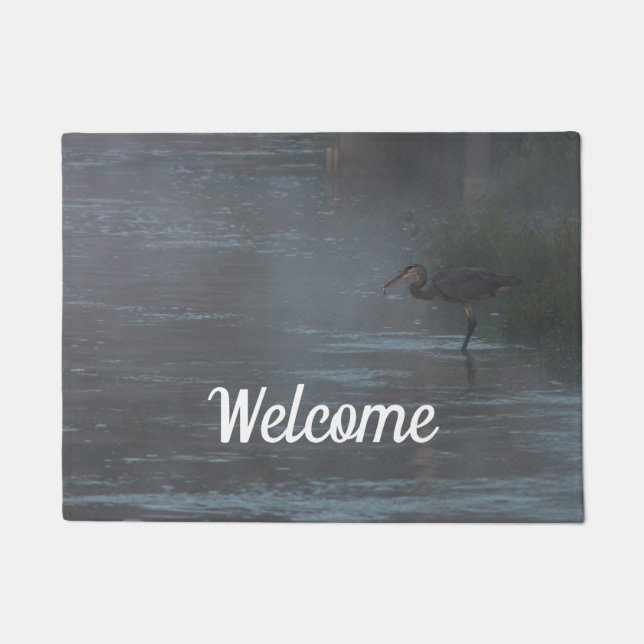 Fishing Success Welcome Doormat (Front)