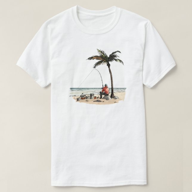 Fishing T-Shirt (Design Front)