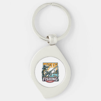 Fishing t shirt  key ring