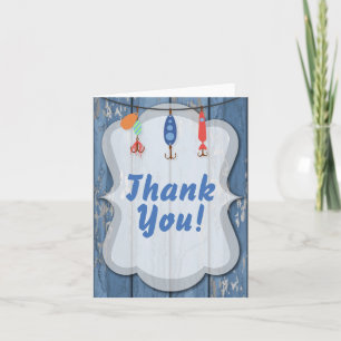 Fishing Thank You Note Card