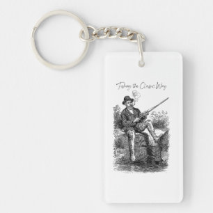 Fishing The Classic Way Key Ring