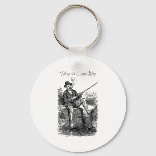 Fishing The Classic Way Key Ring