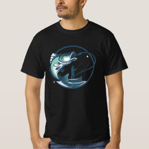 Fishing - “The Reel Deal” Customisable Angler T-Shirt