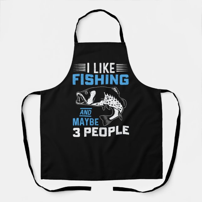 Fishing Theme  Apron (Front)
