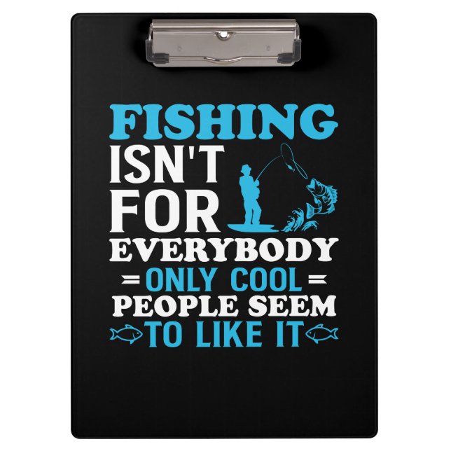 Fishing Theme Clipboard (Front)