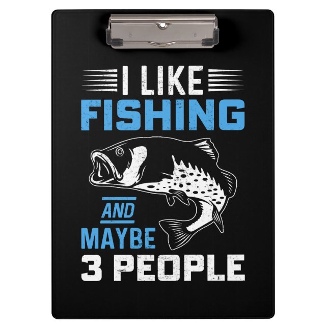 Fishing Theme  Clipboard (Front)