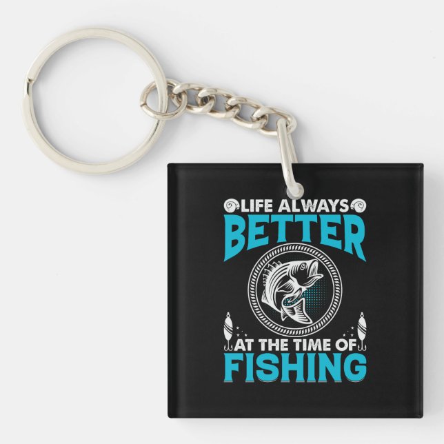 Fishing Theme Key Ring (Front)