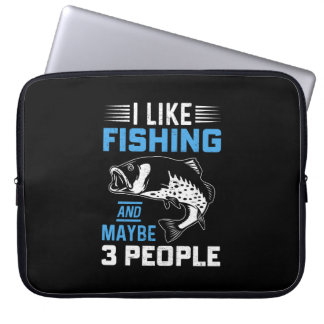 Fishing Theme  Laptop Sleeve