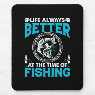 Fishing Theme Mouse Mat