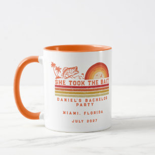 Fishing Themed Weekend Trip Bachelor Party Mug