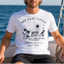Fishing Themed Weekend Trip Bachelor Party