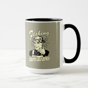 Fishing: Thru His Fly Mug