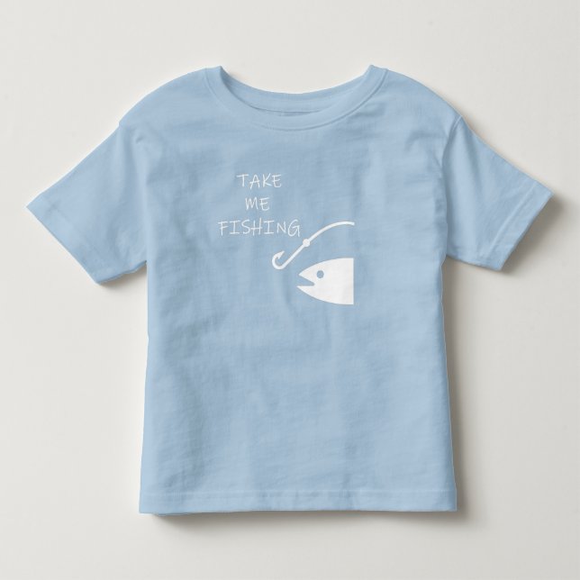 fishing toddler T-Shirt (Front)