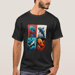 Fishing Tournament Fans Pop Big Fish Catcher T-Shirt