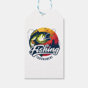 Fishing tournament gift tags