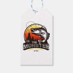 Fishing tournament gift tags