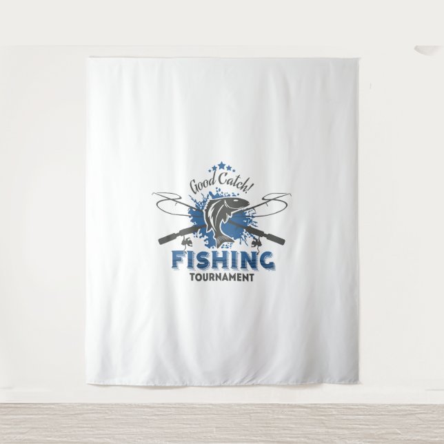 Fishing tournament tapestry (Front)