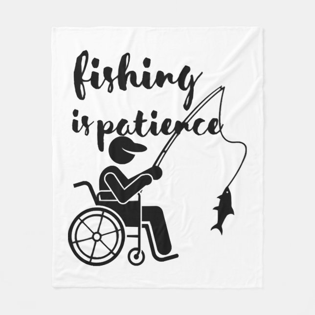 fishing tournaments fleece blanket (Front)