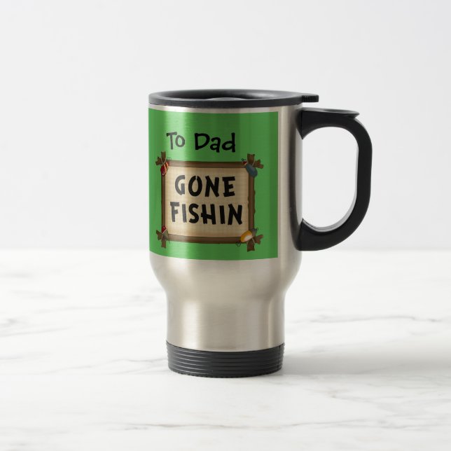 Fishing Travel Mug by SRF (Right)