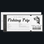 Fishing Trip Gift Ticket Voucher Certificate Invitation<br><div class="desc">EDITABLE. Fishing trip gift for your loved ones. Can also be used for your business. Personalise your voucher today! For a custom voucher/certificate,  please send me a message.</div>