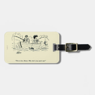 Fishing Trip Luggage Tag