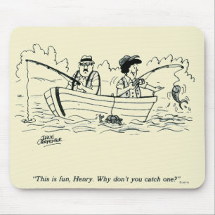 Fishing Trip Mouse Mat